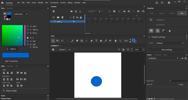 Adobe Animate 2025 Adobe Animate 2025