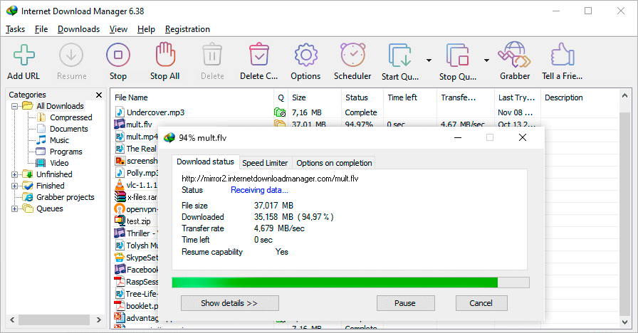 Internet Download Manager Internet Download Manager
